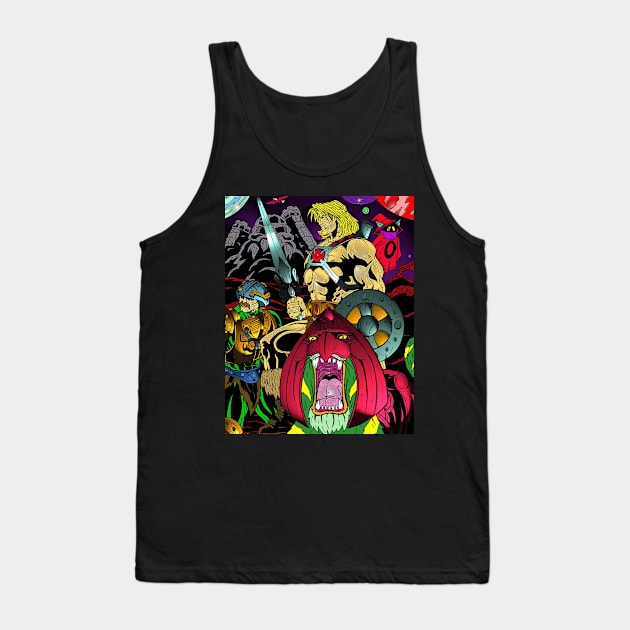 Guardians of Eternia! Tank Top by AustinLBrooksART